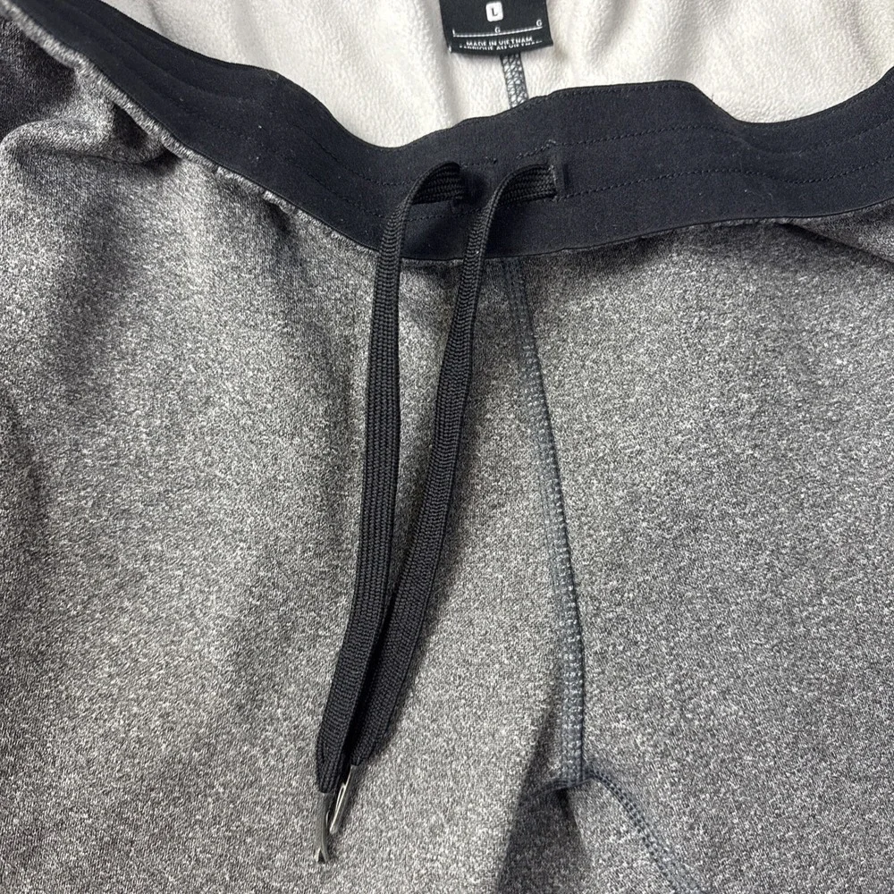 Nike Dri-Fit Sweatpants Womens Large Gray Fleece All Time Training 856918-010